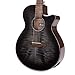 Ibanez AEG70 Acoustic-Electric Guitar - Transparent Charcoal Burst High Gloss