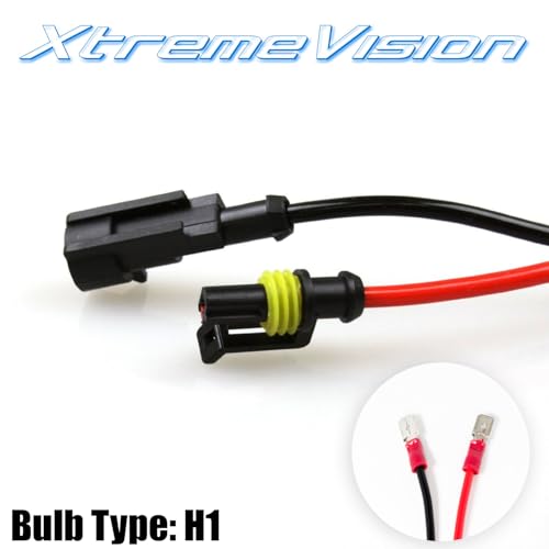 Image of XtremeVision AC HID Xenon Replacement Bulbs - H1 8000K - Medium Blue (1 Pair)
