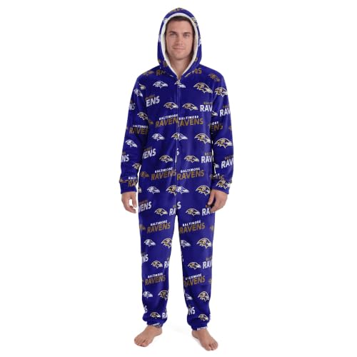 Concepts Sport Unisex Purple Baltimore Ravens Sidekick Union Suit