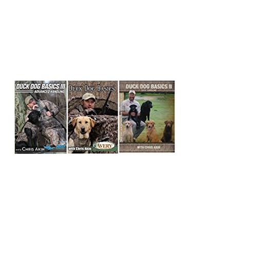 Avery Sporting Duck Dog Basics DVD, 2 DVD, 3 DVD
