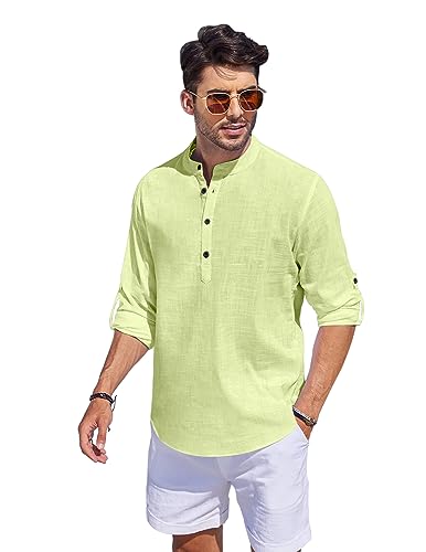 Image of Bellstone Kurta for Man | Men's Trendy Short Kurta | Shirt for Man | Men's Casual Shirts | Kurta Wedding for Men | Stylish Full Sleeve Shirts | Mandarin Collar Short Kurta for Men