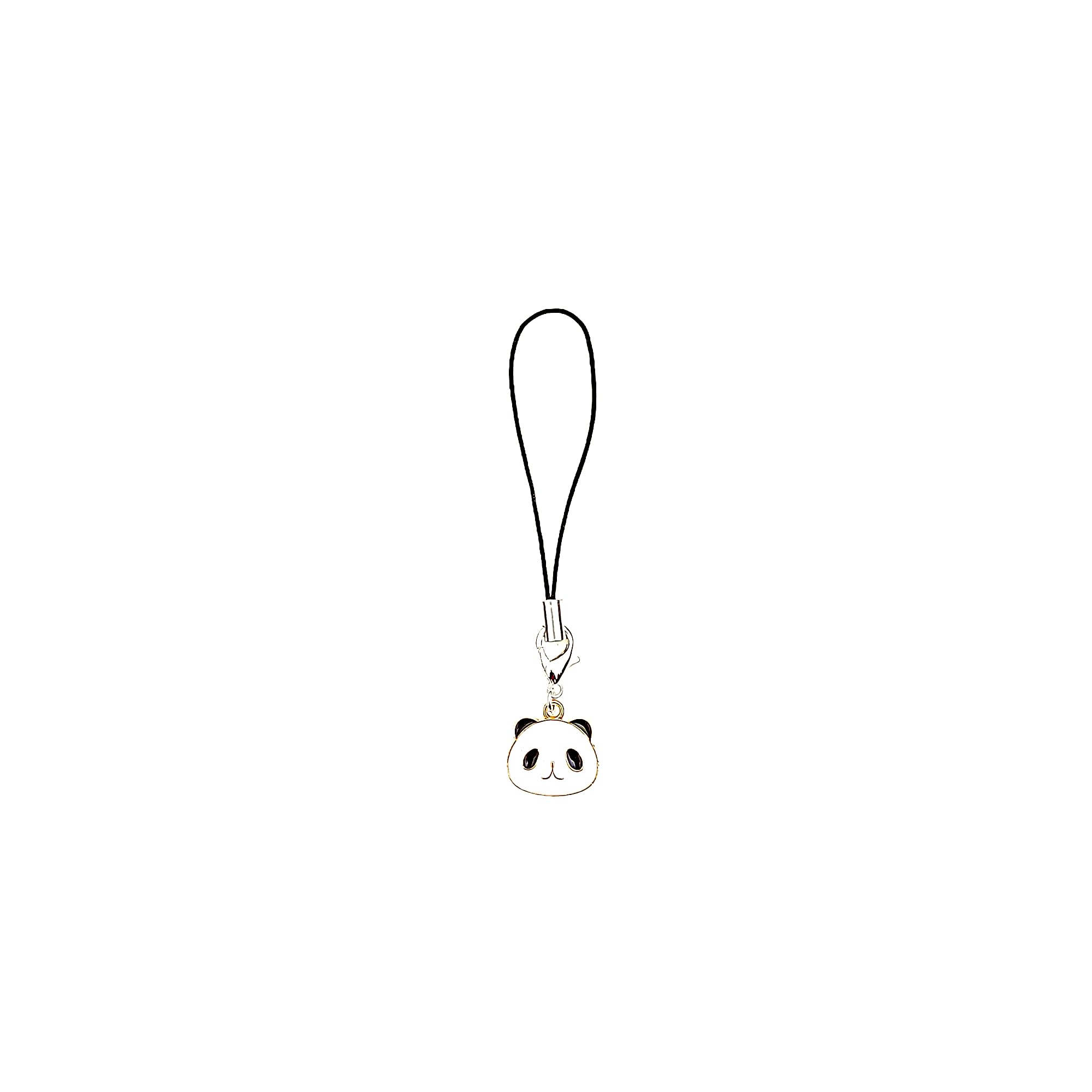 White Panda Key Chain Lanyard for Cell Phones | Adds a stylish decorative touch to phones, tablets, cameras, keychains, bags-image-43