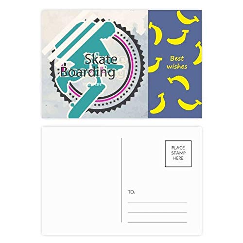 Cartes postales Snowboard Sport de 20pcs pour ne plus manquer de cartes de remerciement