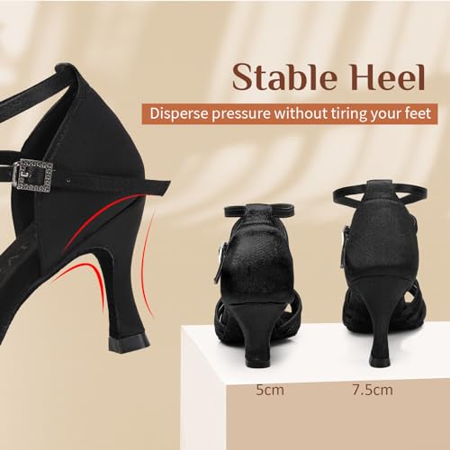 Chaussures danse de salon pour briller en soirée de salsa et bachata