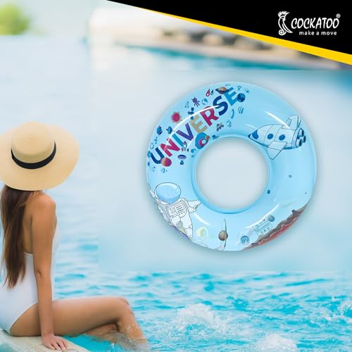 Image of Cockatoo Inflatable PVC Swimming Floats with Handles, Small Swimming Pool Floats
