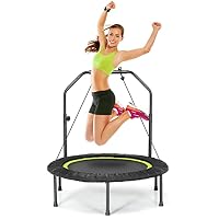 Amazon | GYMAX トランポリン 折りたたみ式 直径102cm 耐荷重150kg
