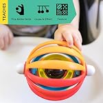 Baby Einstein Sticky Spinner BPA-Free High Chair Activity Toy, Ages 3 Months+