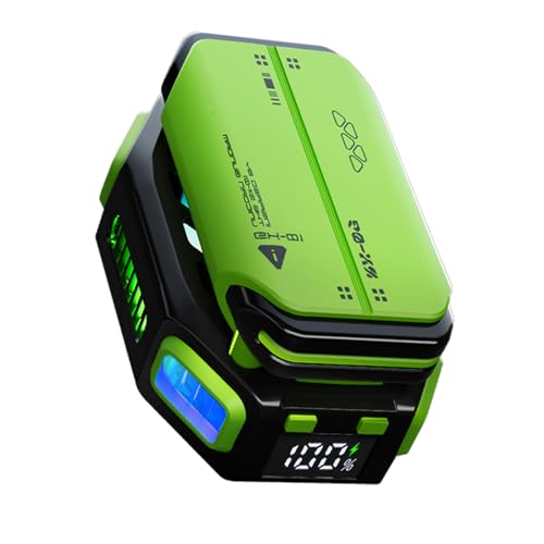 Enfriador magnético para teléfono con batería recargable, ventilador de refrigeración LED con...