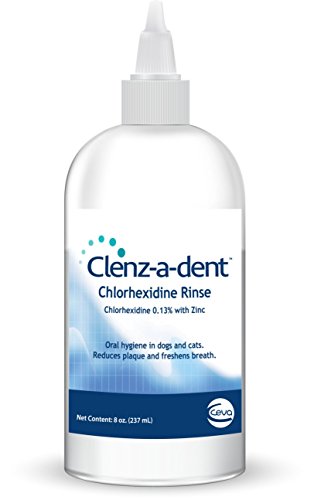 Clenz-a-dent Chlorhexidine Rinse, 8 oz