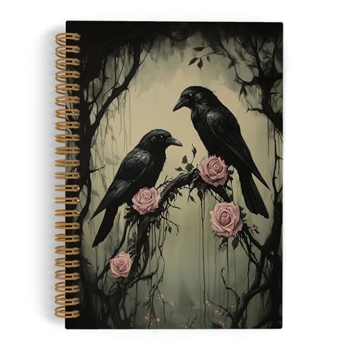 Cadeaux pour femme amatrice de sorcellerie avec ce carnet gothique A5
