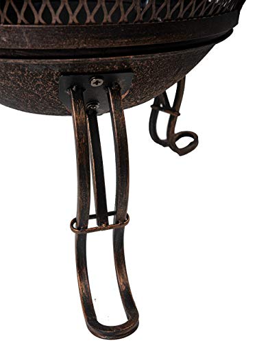 Terrassenofen Activa Feuerstelle Mexiko Feuerschale für Garten und Terrasse
