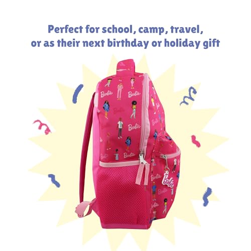 Barbie Mochila Ken Classic de 40,6 cm, rosa, One Size, Mochilas