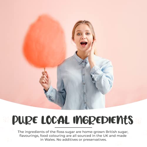Baking Beauty and Beyond Premium Candy Floss Sugar 800g - Strawberry Flavour - Image 6
