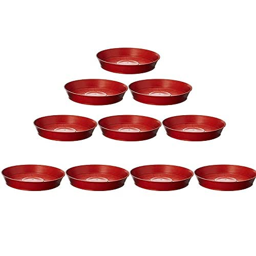 PlantaZee Gamla Tray Bottom Tray for Plant pots Planter Bottom Plate Plastic Bottom Drip Tray (Size-10 inches, Color : Brown, Pack of 10) (B09MS65H6J) Amazon Price History, Amazon Price Tracker