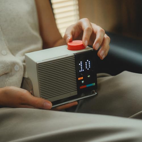 Image of syitren N200 Retro Bluetooth Speaker,Portable Wireless,Desktop Decor,White | TWS Pair,Desktop Decor,Design Award,8-Hour Playtime,Vintage Aesthetic,Ideal Holiday Gift