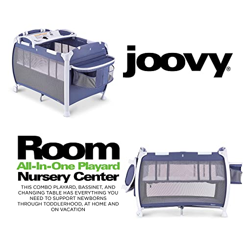 Image of Joovy Room-Playard, Nursery Center, Bassinet, Changing-Table, Slate | Joovy Room-Playard, Nursery Center, Bassinet, Changing-Table, Slate