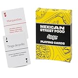 Cartas de Lingo de comida callejera mexicana | Recetas y consejos de comida callejera mexicana | Baraja de tarjetas de viaje