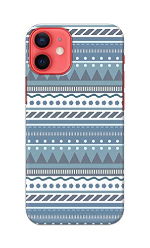 Image of Printed Hard Back Cover Case for Apple iPhone 12 | iPhone 12 Pro Back Cover (Seamless Geometric Tribal Pattern) -1803