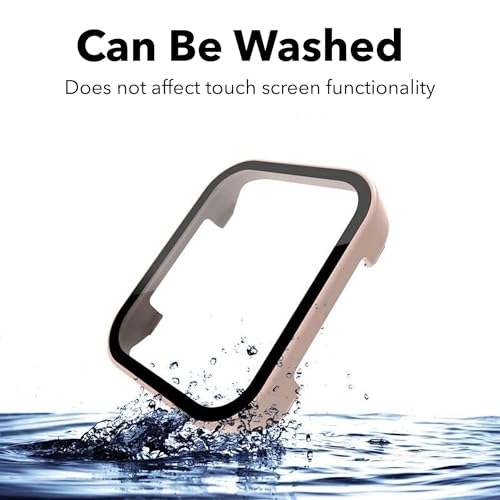Image of Removable Screen Protector Watch Case Cover Compatible with Amazfit | Realme | Redmi Anti Scratch 360 Full Bumper Cover Shockproof Cases for Men and Women (Realme Watch 3 (Transparent))