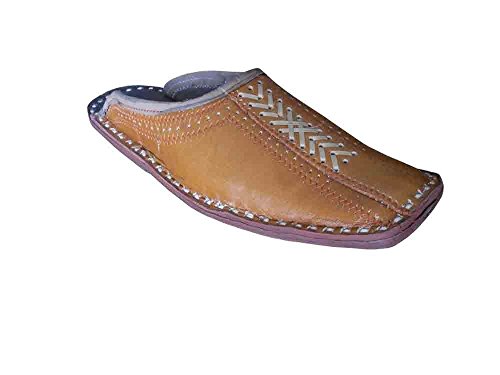 Chaussons pour homme marron de type pantoufles d'intérieur