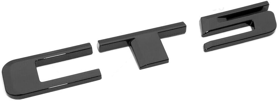 Miniatura 5 de Juego de 5 piezas CT5 V Series AWD Emblemas 3D Placa de identificación Adhesivo Letra Actualización 86559610 Ajuste para CT5 (negro)