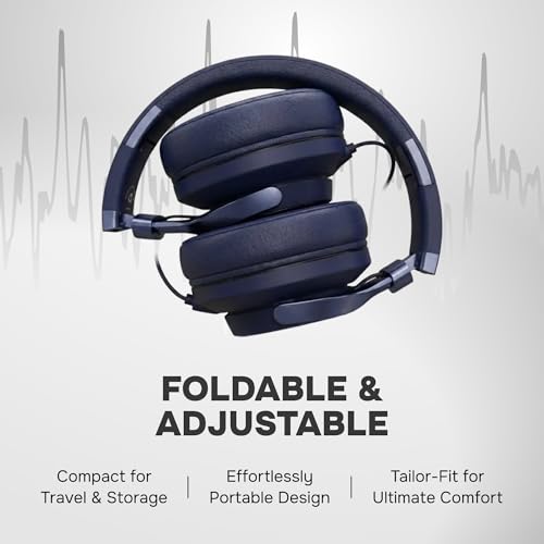 ARTIX Wired Headphones for Kids, Teens, Adults - Microphone, Volume Control - Plug-In Over Ear Headphones Wired with Mic, Corded Head phones for Laptop, PC, Computer, Chromebook, School 3.5mm Aux Cord by ARTIX - Used condition - Image 5