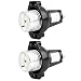 KIMISS LED luz antiniebla, 2 unidades de 12 V 12 W LED...