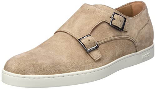 Preisvergleich Produktbild BOSS Herren Devin sd Monk-Strap Loafer, Light Beige275, 44 EU