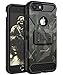 HUATRK iPhone 8 Case,iPhone 7 Case,iPhone 6 Case,iPhone 6s Case Kickstand Three Layer Heavy Duty Shockproof Protective Camo Cover,Camouflage Green