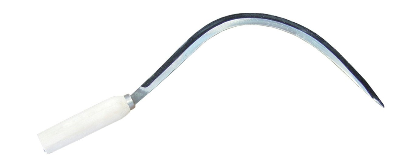 Imex El Zorro 31702 - Hoz común, dientes de 280 mm | hoja de acero, mango de madera