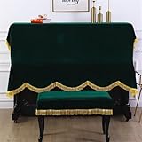 piano droit cultura Facile à nettoyer : Cette housse anti-poussière de piano est facile à laver à la main ou à la machine, résistante au rétrécissement et inaltérable. .