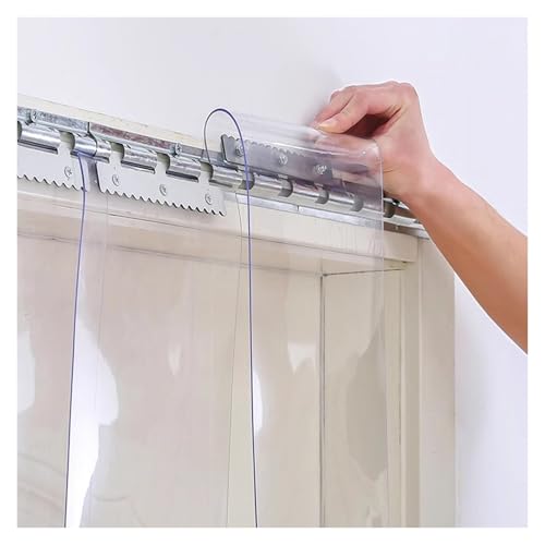 Rideau de porte de congélateur en PVC lisse coupe-vent pour cuisine