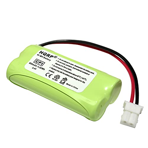Hqrp Cordless Phone Battery Compatible With Vtech Bt162342 / Bt262342 / 89-1347-01-00/8913470100 / 89-1347-02-00/8913470200 / 2Snaaa70Hsx2F Replacement #TOP23