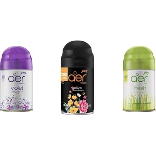 Godrej Aer Matic Refill Violet Valley 225ml 225 ml