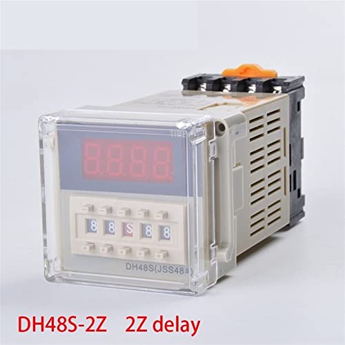 Minuterie DH48S-2Z 12V à double contact pour une programmation temporelle exacte - 2