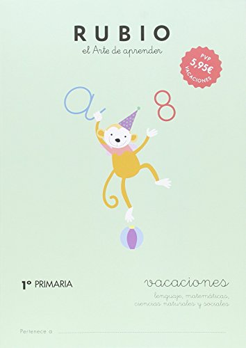 Portada de RUBIO VACACIONES - 1º PRIMARIA