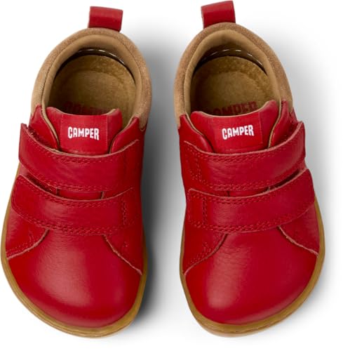 Camper Peu - Hook And Loop For First Walkers - Red, Size 26, Smooth Leather - 4