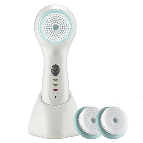 Escova elétrica para limpeza facial True Glow Conair, à prova d’água e recarregável