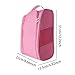 Aosekaa Golf Shoe Bag Sports Storage Bags with Ventilation Lightweight Travel Shoes Bag Carrier for Outdoor Workouts Gym Football, Pink