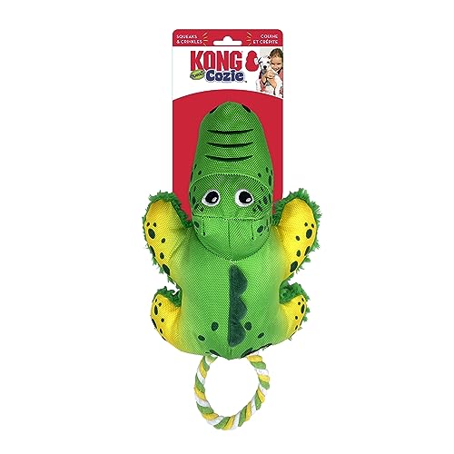 KONG Empresa 38750908: Brinquedo para cachorro Cozie Tuggz, jacaré Md/G