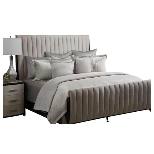 Aico Amini Skylar 9 pc Queen Comforter Set in Champagne