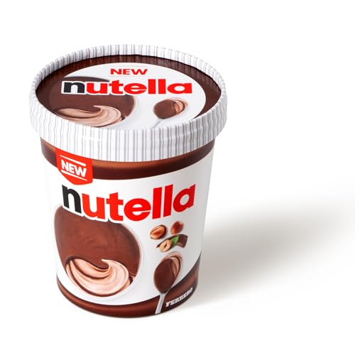 Nutella Ice Cream - Gelato alla Nocciola Variegato alla Nutella, Ideale a Merenda, Confezione da 230 Grammi