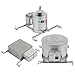 Lytecaster Quad / Triple Tube Compact Fluorescent IC Frame-In-Kit Wattage / Nail: 18W / No