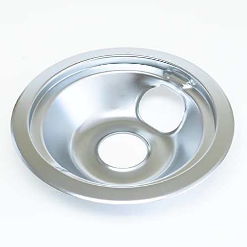 Choice Part WB31M16 6" Chrome Stove Drip Pan Bowl for GE Range WB31K10265