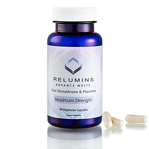 Relumins Advance Active Glutathione Complex with 6x Gluta Support, Glutathione Toning capsules for Immune Support, 60 Vegetarian Capsules