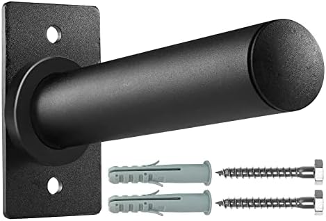 Weight Plate Rack, Gym Wall Mounted Weight Plate Holder, Heavy-Duty Metal Weight Plate Storage for 2 Inch Olympic Weight Plates - 275 LBS Max Capacity
