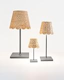 Zafferano, Poldina XXL Pokrywa Hyacintu Z Wodą, Ręcznie Pleciona Do Lampy Stołowej, Klosz Kompatybilny Z Lampami Poldina, Made in Italy, Ø31,5 x 27 cm