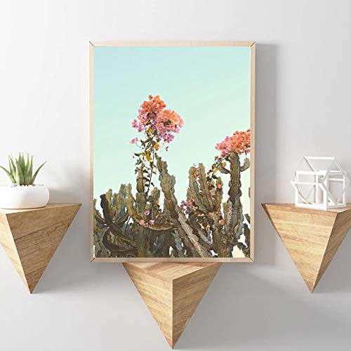 Toile Cactus Impression Haute Définition Toile Canvas Sans Cadre 60x80 - 4
