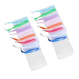 Ipetboom 25pcs Soap Pouch Bubble Maker Nets Mesh Soap Saver Soap Bags Drawstring Soap Bar Bag Mesh Soap Sack Bubble Mesh Bag Ingrown Toenail Cutter Soaps Bubble Machine Popularity
