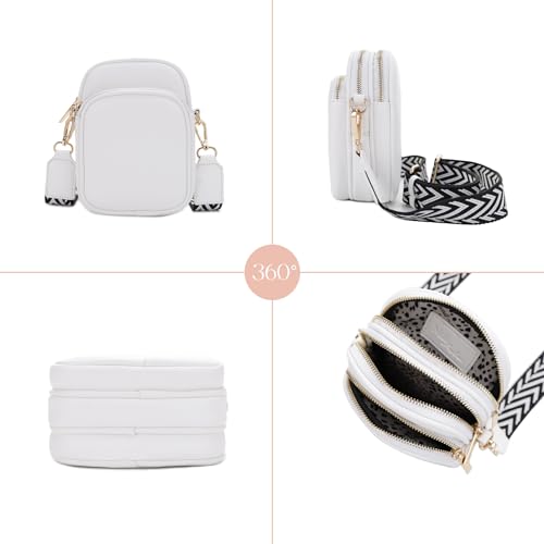 Image of Mali+Lili, Josie Triple Zip Crossbody Bag